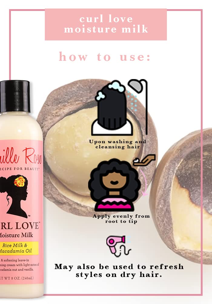 Camille Rose Curl Love Moisture Milk Leave-In Conditioner