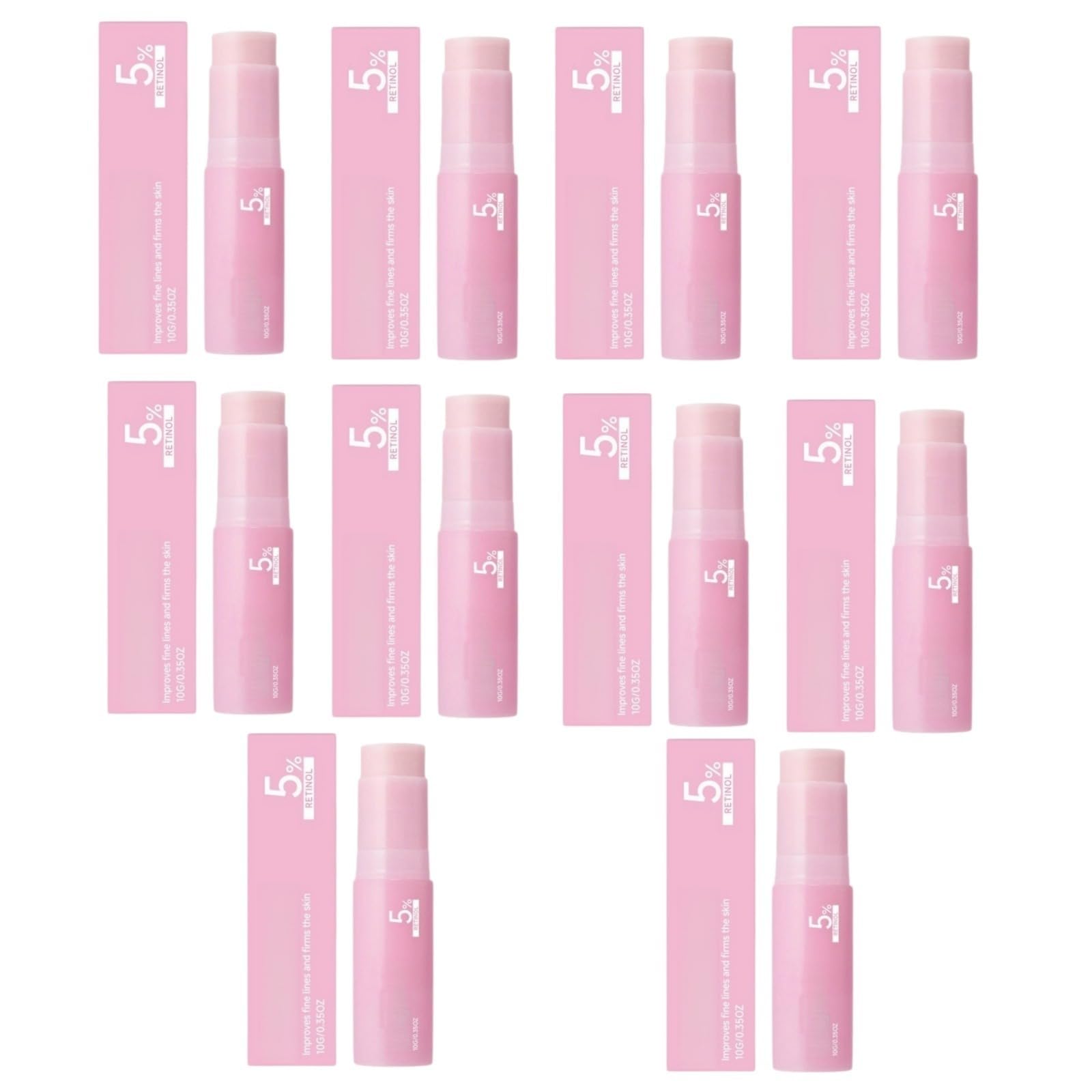 Pink Collagen Volume Multi Balm Stick, mildert feine Linien, strafft die Haut, feuchtigkeitsspendend, Base Primer, feuchtigkeitsspendend, nicht klebend, schnelle Absorption für die Lippen