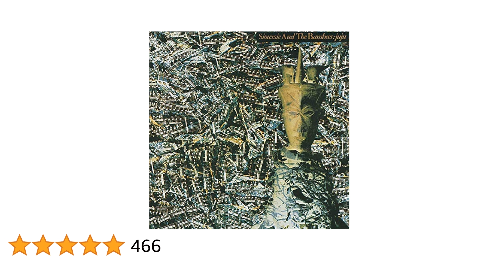 帯付日本盤LP Siouxsie And The Banshees Juju美盤 帯付日本盤