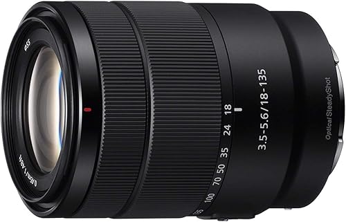 Sony Lente de zoom con montura E F3.5-5.6 OSS APS-C de 0.709-5.315 in (renovado)