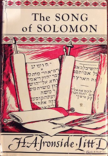 Addresses on the Song of Solomon B0007FYRLQ Book Cover