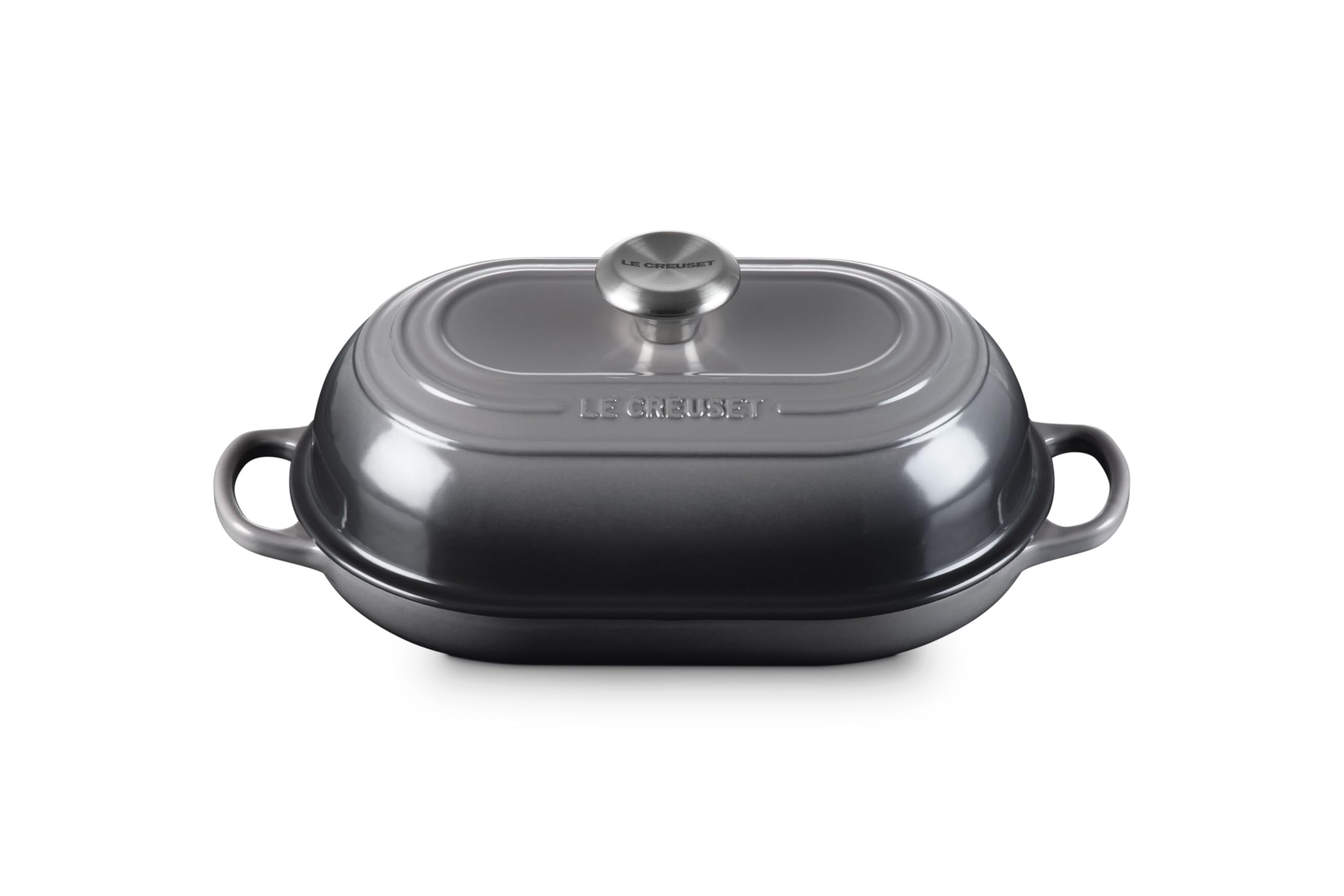 Le Creuset Enameled Cast Iron Oval Bread Oven, 11.5 inch, Oyster