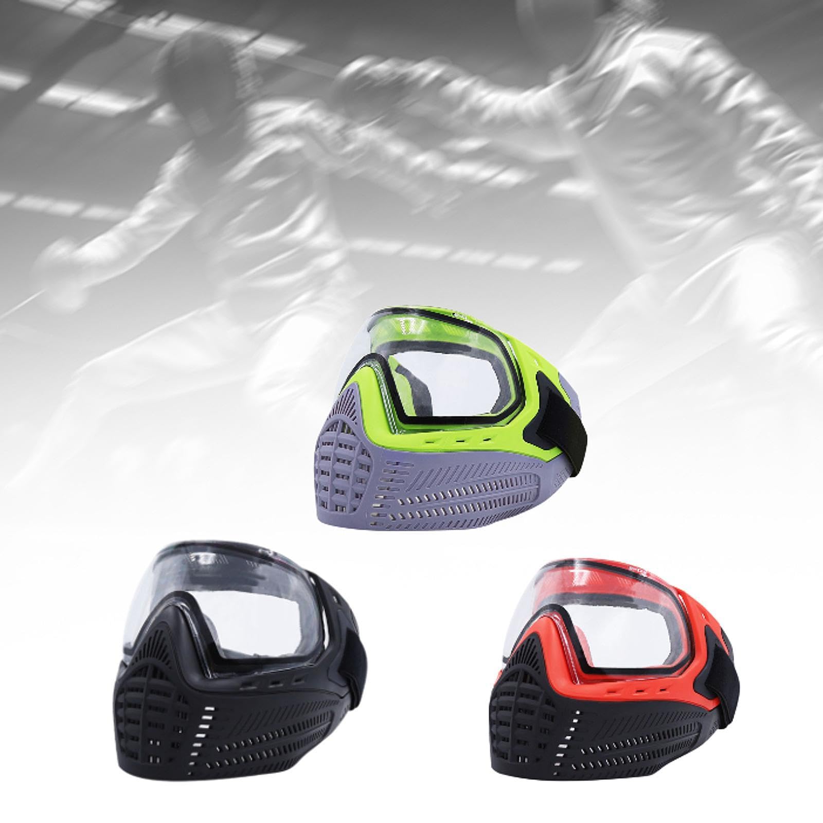 APIRILY® Fencing Mask Professional Fencing Instructor Mask for Cosplay Party Training Green Gray | Sporting Goods | Boxing, Martial Arts & MMA | Protective Gear | Other Combat Sport Protection-image-47