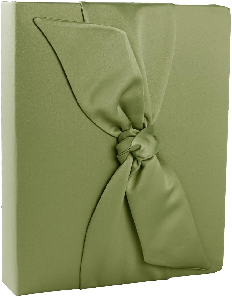 Ivy Lane Design Love Knot Wedding Memory Book, Lime