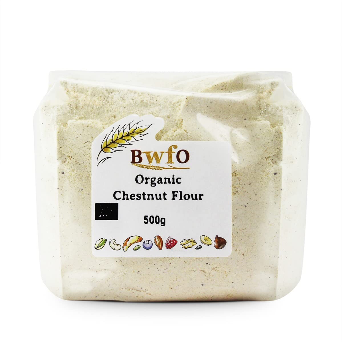 Organic Chestnut Flour 500g (BWFO)
