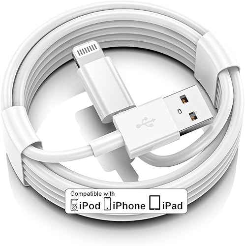 Miniatura 10 de Cable para CarPlay de iPhone para automóvil, cable de carga para automóvil, cable USB A a Lightning de carga rápida y transferencia de datos para