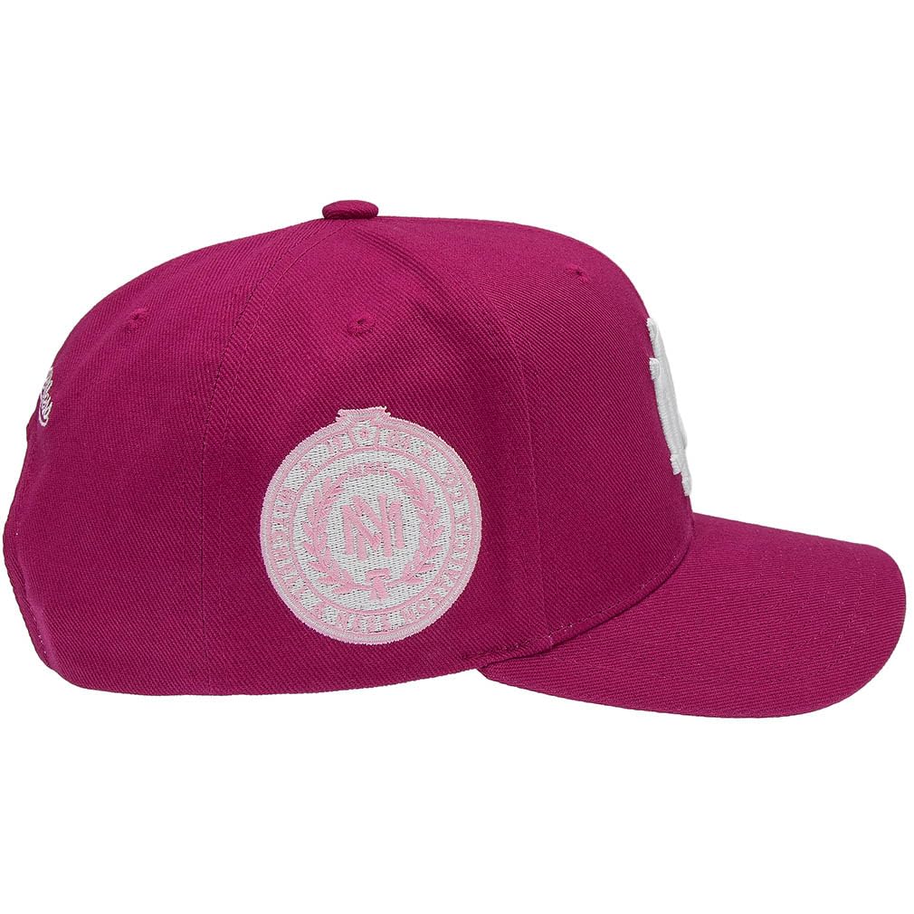 Mitchell & Ness Branded Pro Crown Snapback Gorra rosa
