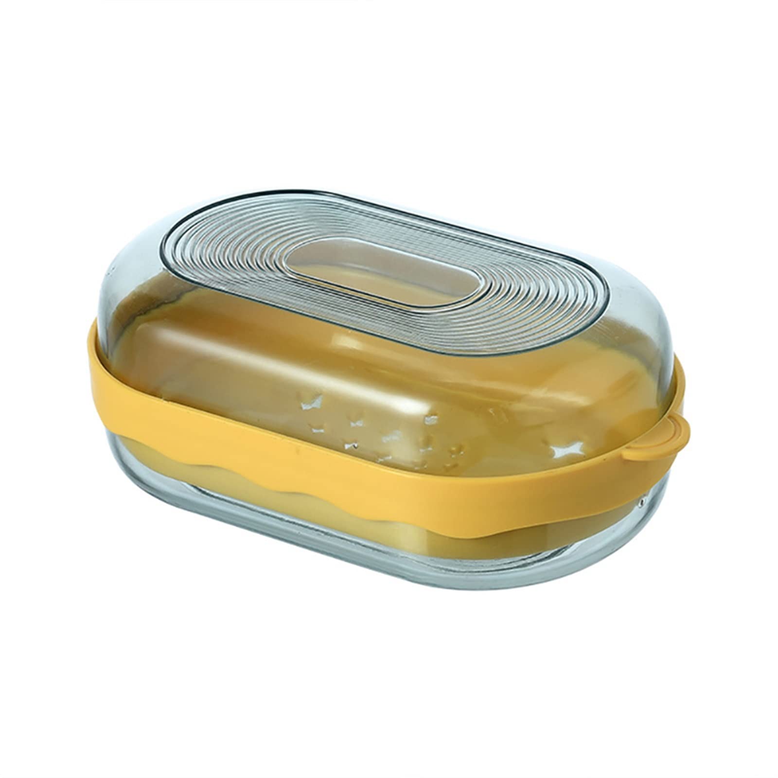 JINGYAN Soap Dishes Portable Soap Box Rack For Travel Waterproof Dish(YL)