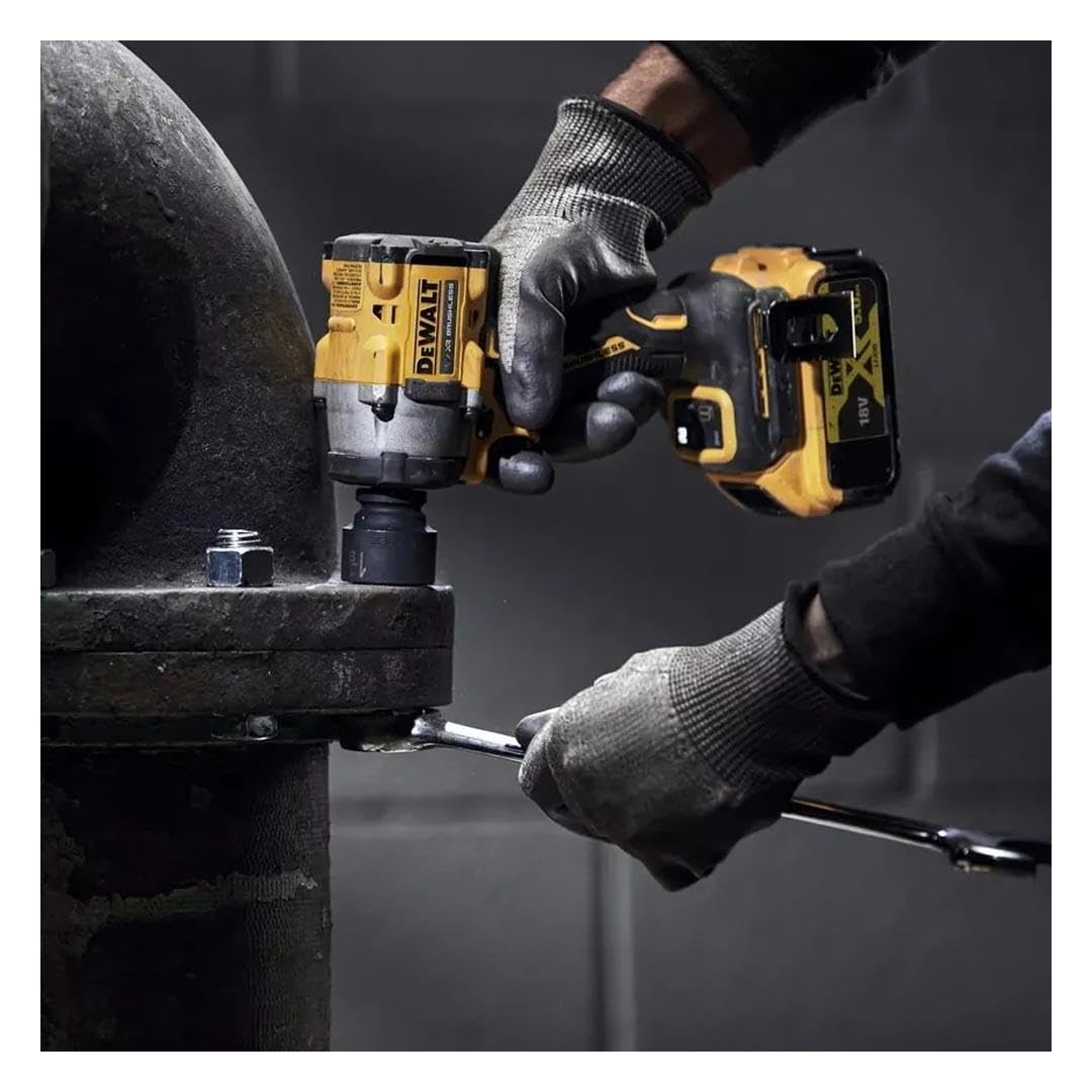 DeWALT DCF922P2T Llave de impacto 1/2 pulgadas Conector pin 18 V XR 5,0 Ah en TSTAK