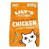 Lily's Kitchen Mit natürlichen Zutaten hergestellt Trockenfutter für ausgewachsene Hunde Katzenfutter Ofenhähnchen mit Gemüse Getreidefreie Rezeptur 800g