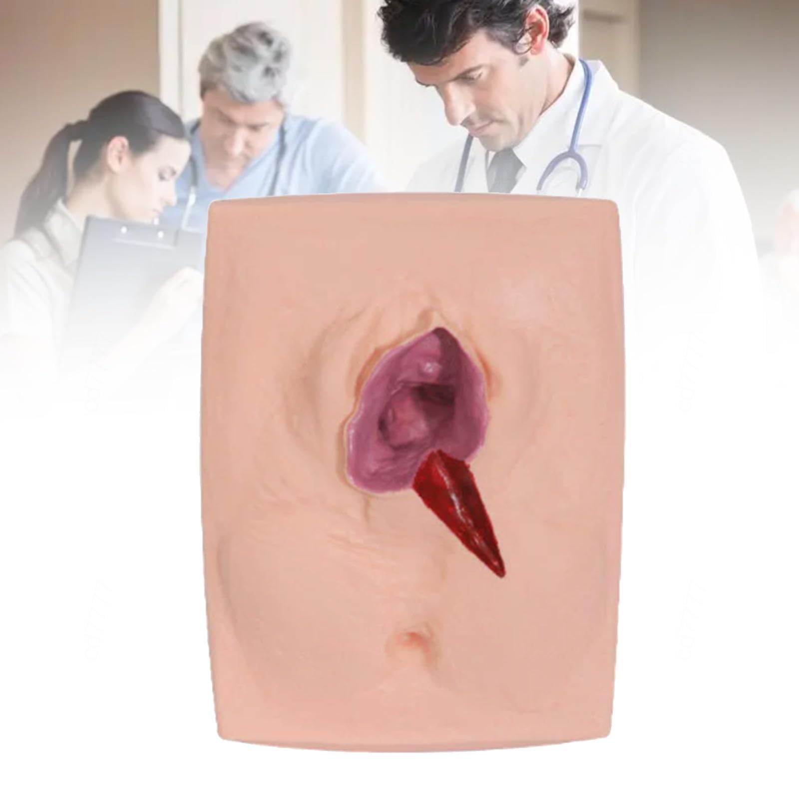 Vulvar Suture Practice Model, Advanced Episiotomy Training, Reusable for Medical Schools,3PCS