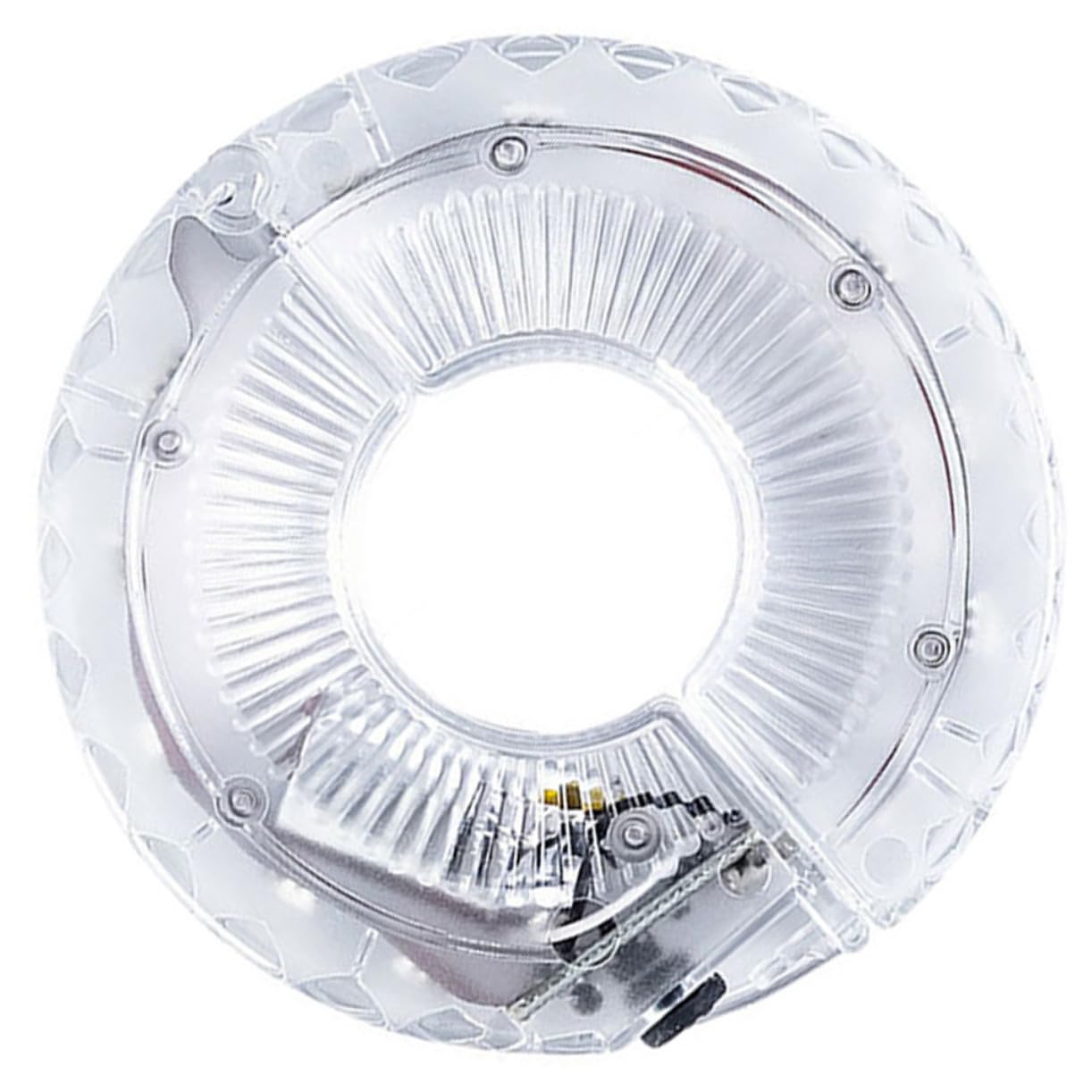 POPETPOP Lot De 3 Éclairages LED pour Roues De Vélo Installation Facile 18 Modes Déclairage Chargement