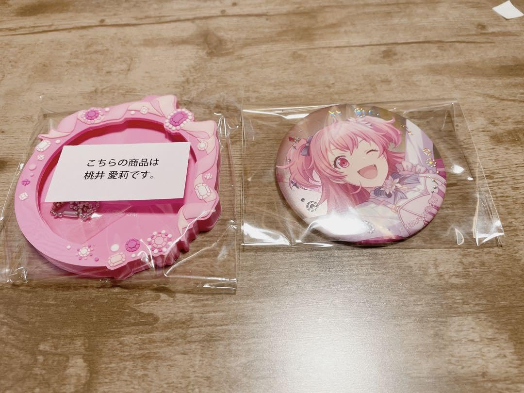 Amazon.co.jp: birthday カードイラスト 缶バッジ ホルダー 桃井愛莉