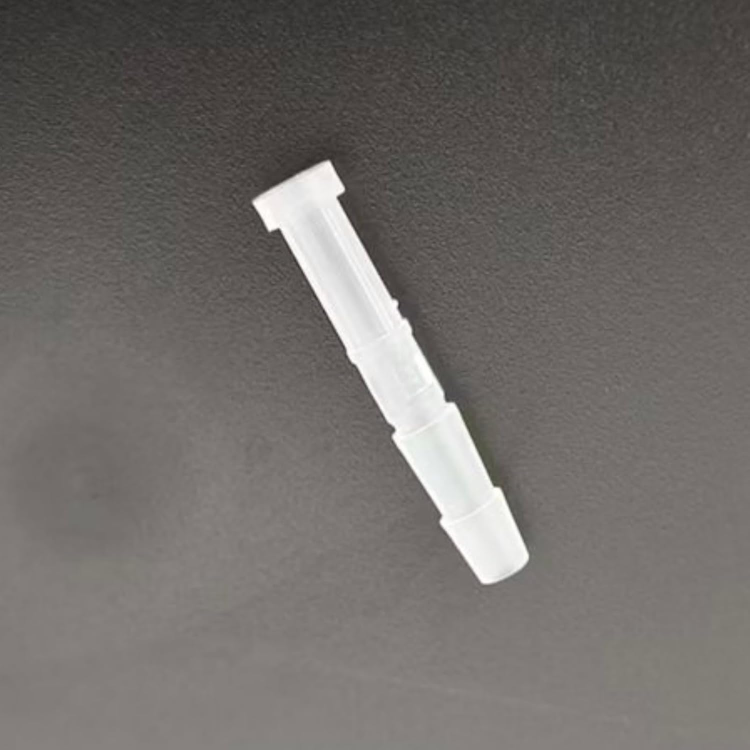 Plastic Hose Barbed Connector Rotatable Fitting Suitable for Laboratory Biochemical/Analytical Instruments Food Processing Machinery Transparent PP Bulk (50, 1/8'')