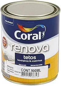 Tinta Fosco Chega de Mofo Econômico 900ml Branco