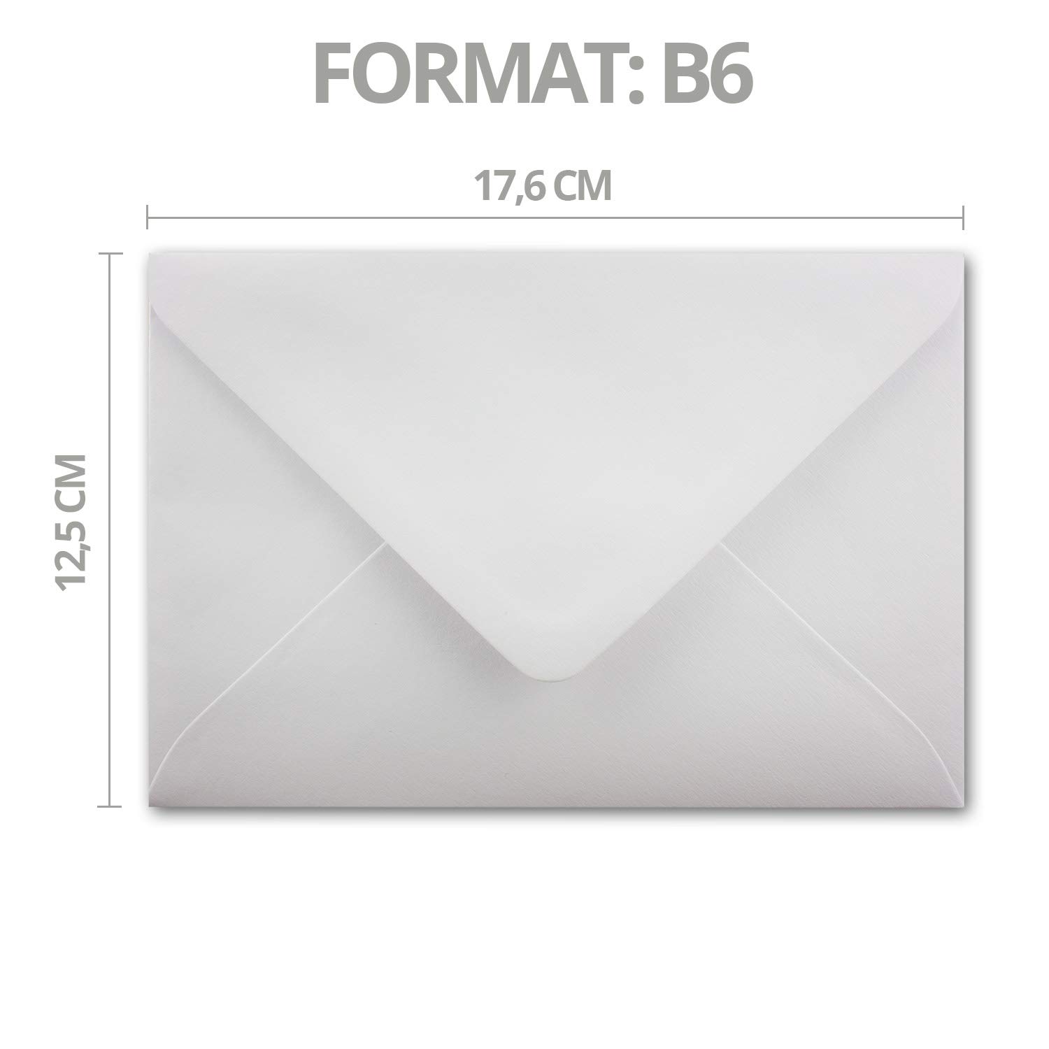 Buste DIN C5 15,7x22,5 Cm Con Fodera Dorata - 50 Pezzi Per Inviti E Lettere, Chiusura A Umido - Foto 7