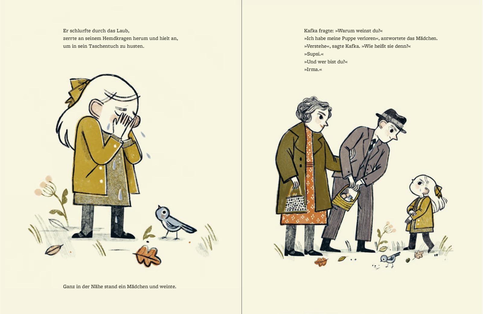 Herr Kafka und die verlorene Puppe: Poetisches Kinderbuch ab 5 Jahren - Kinderliteratur zum Vorlesen und Selberlesen
