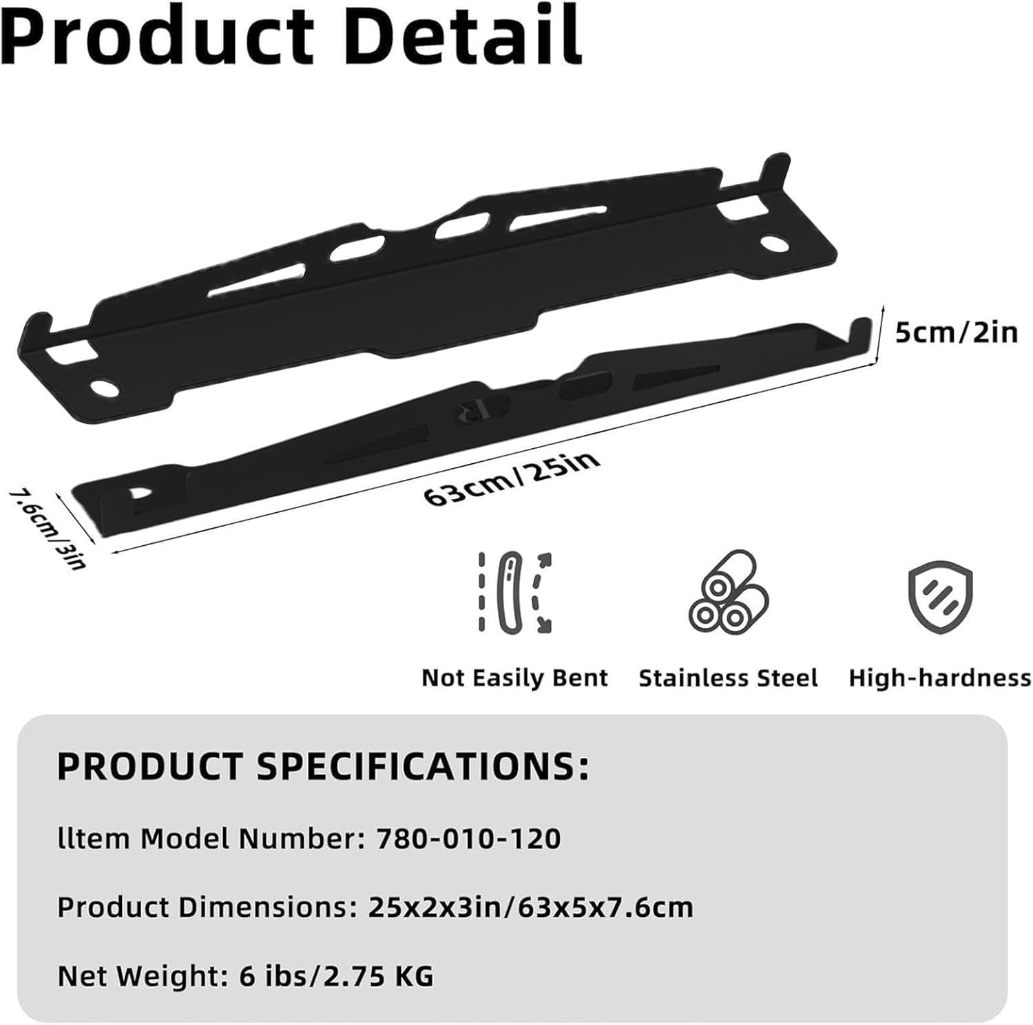 Toe Alignment Tool - Precision Stainless Steel Heavy Duty Plates Set, Car Camber Alignment Equipment Kit, Automotive Adjustment Device | Installation Repair Maintenance for Vehicle RV SUV TRAI