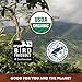Low Acid Organic Coffee – Whole Bean, Mold-Free & Stomach Friendly by Java Planet, Colombian Single Origin Coffee, Medium Dark Roast, Smooth Full Flavored, 1LB Bag