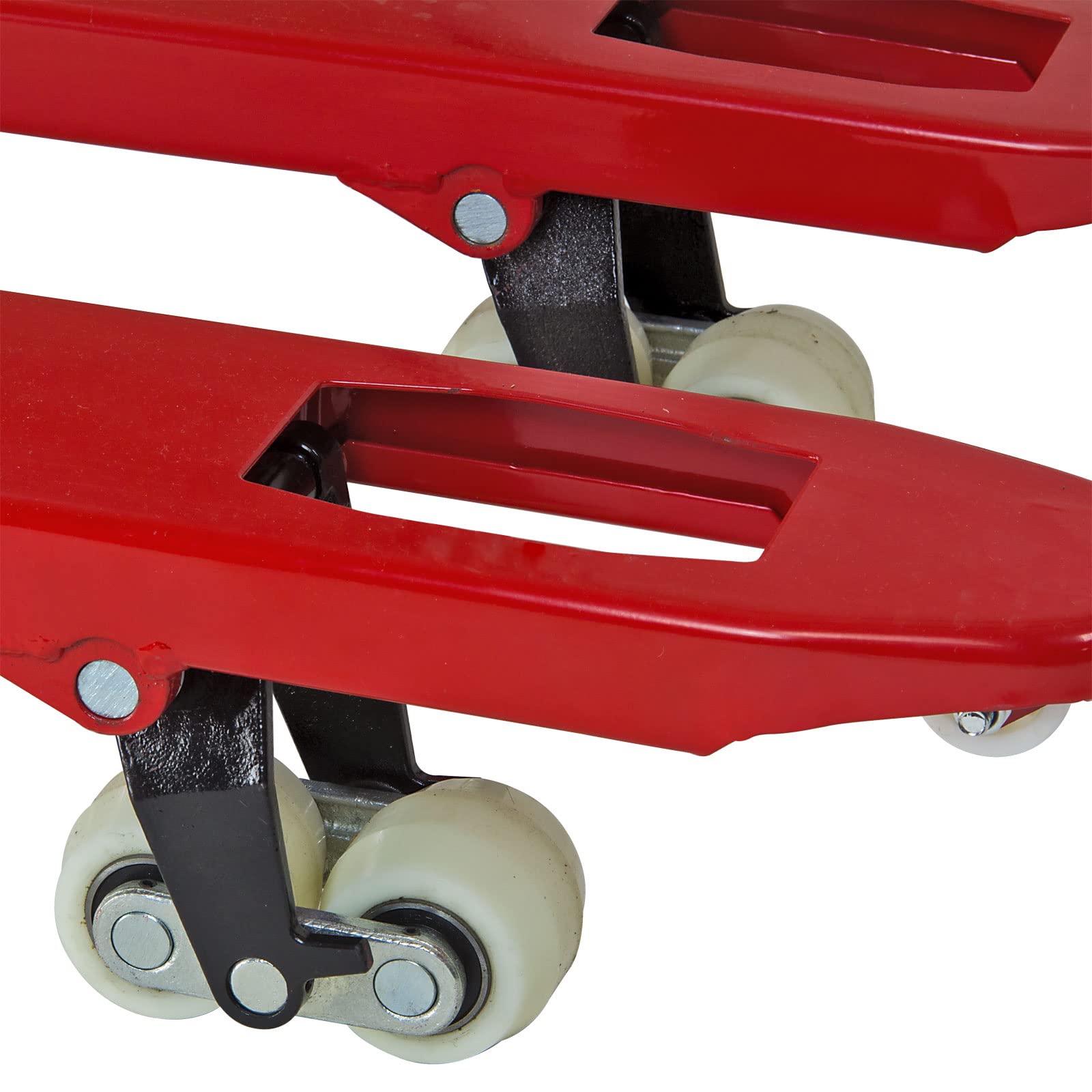 DEMA Gabelhubwagen 2000 kg – 2 t PP Hubwagen, Palettenwagen, Handhubwagen, Gabel 114 cm, Doppelrollen, robust & langlebig, ideal für Lager, Transport, Werkstatt & Palettenhandling