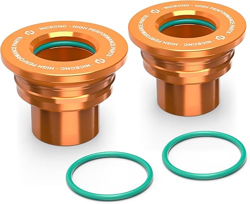 NICECNC Espaciadores de rueda trasera naranjas compatibles con KTM 150-450 XCSXXCFSXF 2023-2024, 150-500 EXCEXCFXCWXCWF 2024, Husqvarna 150-450