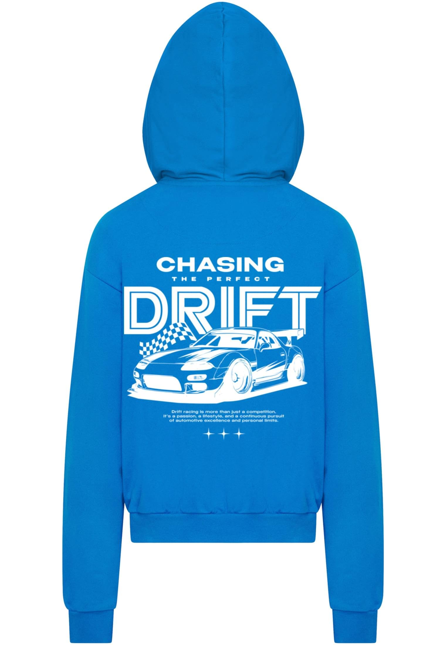 Mister Tee Męska bluza z kapturem The Perfect Drift Ultra Heavy Cotton Box Hoody – Oversize Hoodie z bawełny w stylu Streetwear ze sportowym nadrukiem z przodu i z tyłu