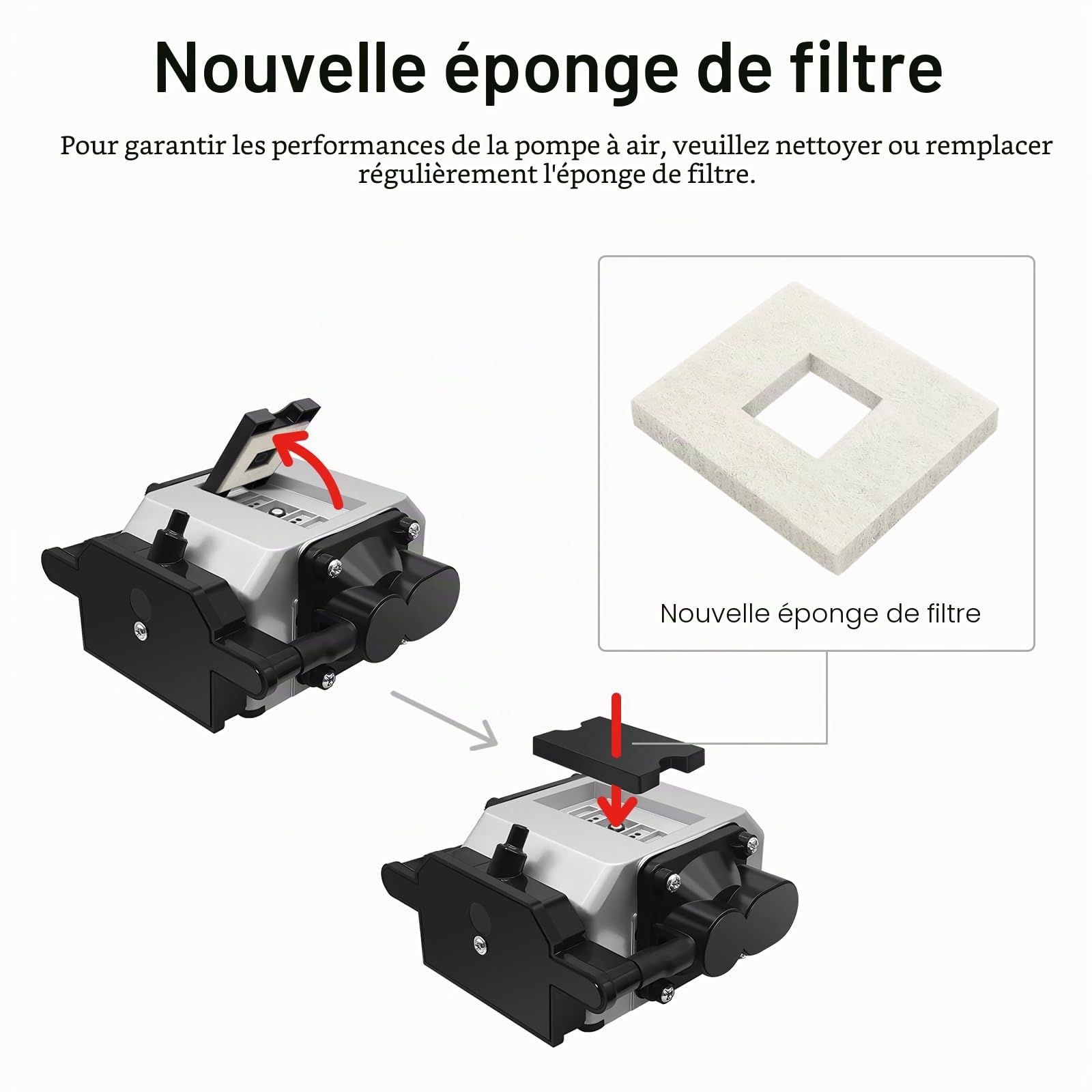 LASER TREE Air Assist, pompe à air pour découpeur et graveur laser, débit d'air réglable 10-30 L/Min pour la découpe et la gravure laser, coupe nette des bords lisses, 220V