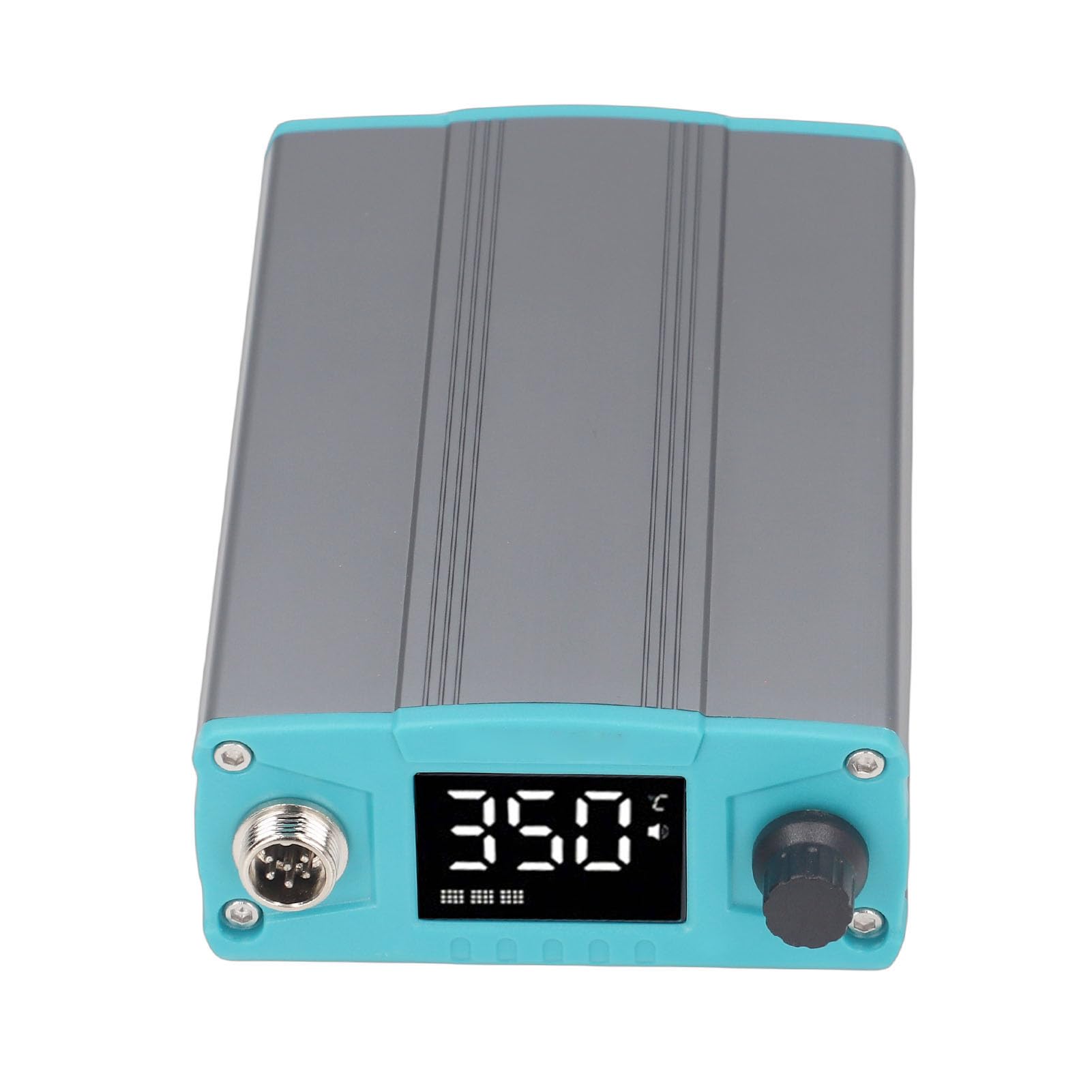 Vikye Zestaw Stacji Lutowniczej T210 Pro 120 W, Szybkie Nagrzewanie 2S, Zestaw Stacji Lutowniczej z Wyświetlaczem LCD z Antystatycznym Przewodem Uziemiającym, Automatyczne Uśpienie i (wtyczka UE)