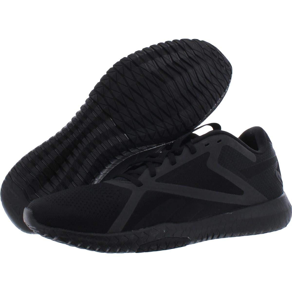 Reebok Mens Flexagon Force 2.0 Black/True Grey/Black, 8