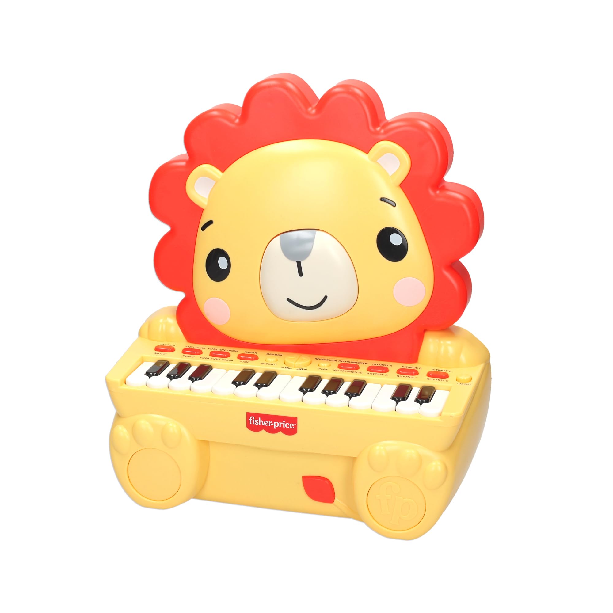 Fisher-Price Piano musical León, juguete musical (Reig)