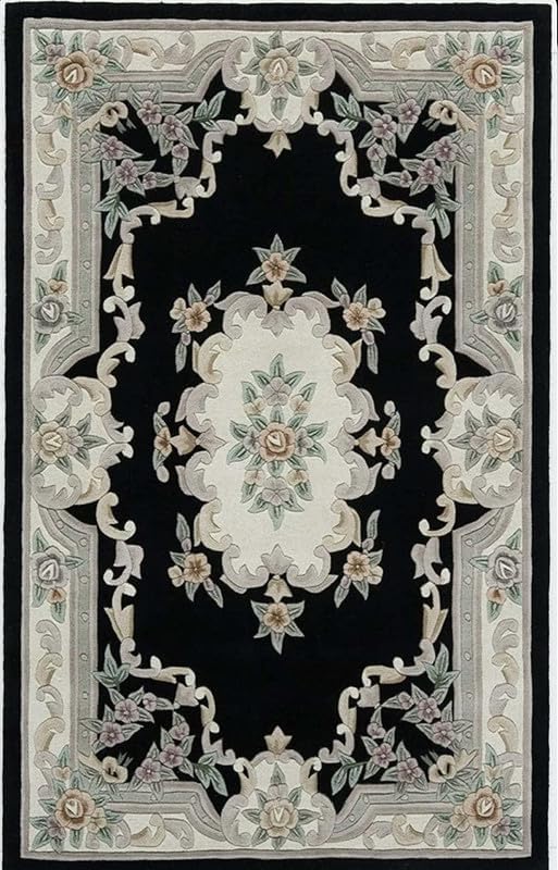Handmade Tufted Wool Carpet – Premium Thick Embossed Geometric Design Rug for Living Room, Bedroom & Hall (Multi 35, 10 x 10 Feet Square)-image-37