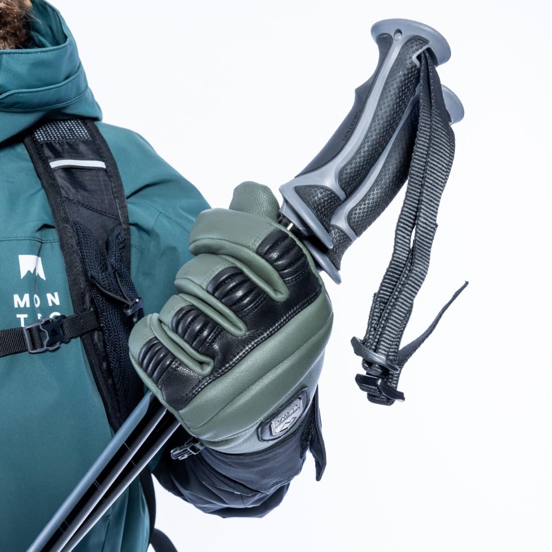 RACER 90 Leather 2 - Męskie rękawice narciarskie