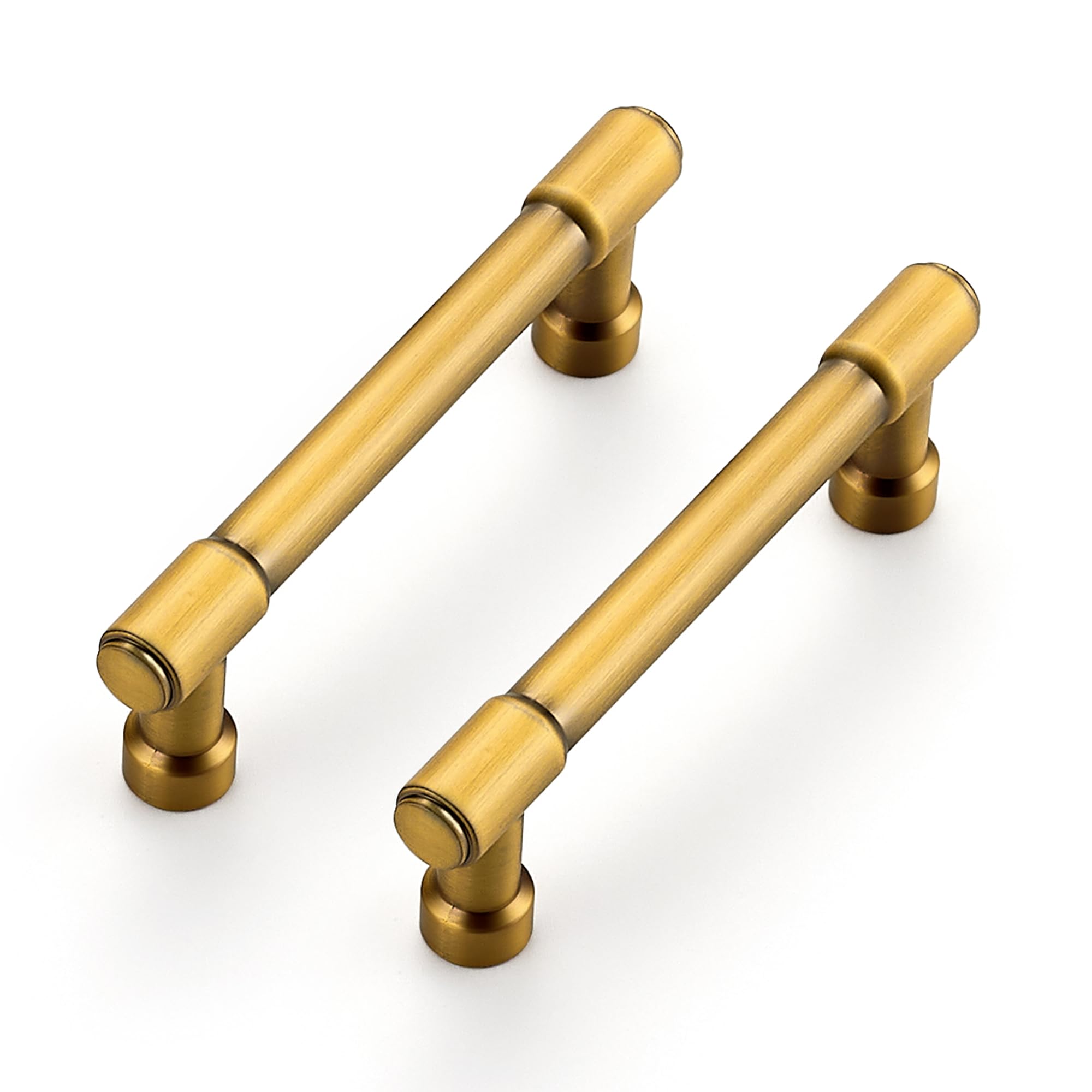 Ravinte Brushed Brass Kitchen Pulls Cabinet Handles 3 Inch 10 Pack