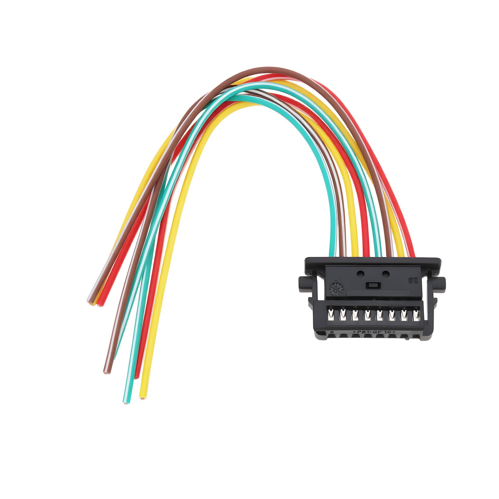 VGOL 8Pin Car Repair Set Connector 3D0 972 708A 3D0972708A Compatible with Volkswagen Compatible with Audi 15cm