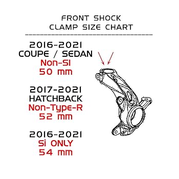 Amazon.com: Godspeed MSS0129-52 MonoSS Coilover Lowering Kit