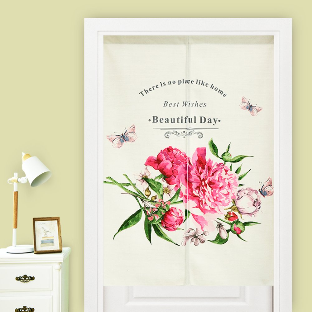 Rideau partition de pièce pour masquer un vis-à-vis en toilette ou chambre 70x140cm