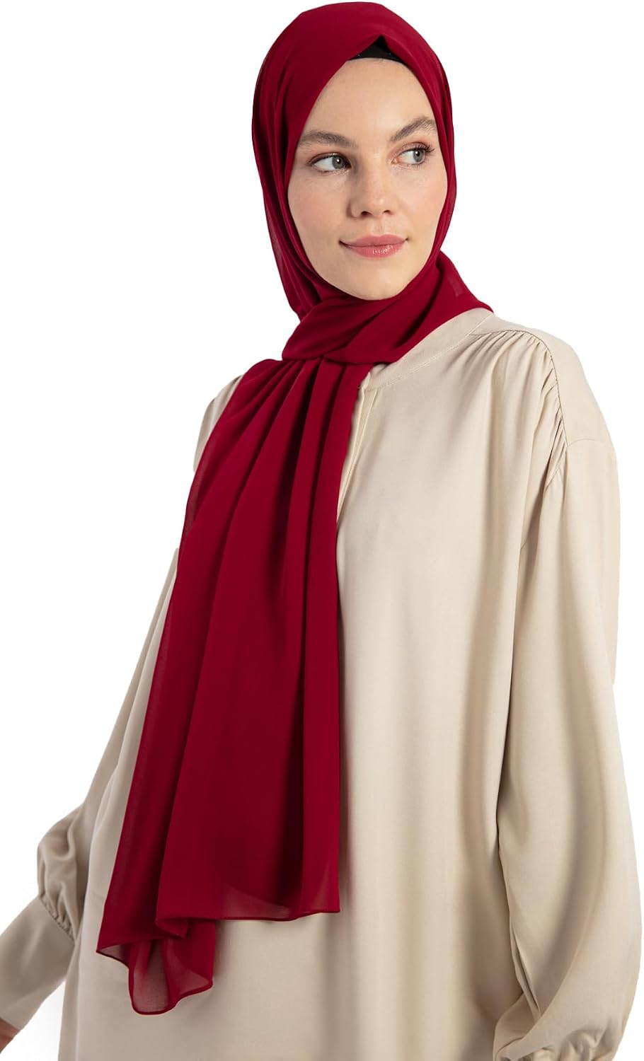 Chiffon Hijab Scarf For Women - Made in Turkiye
