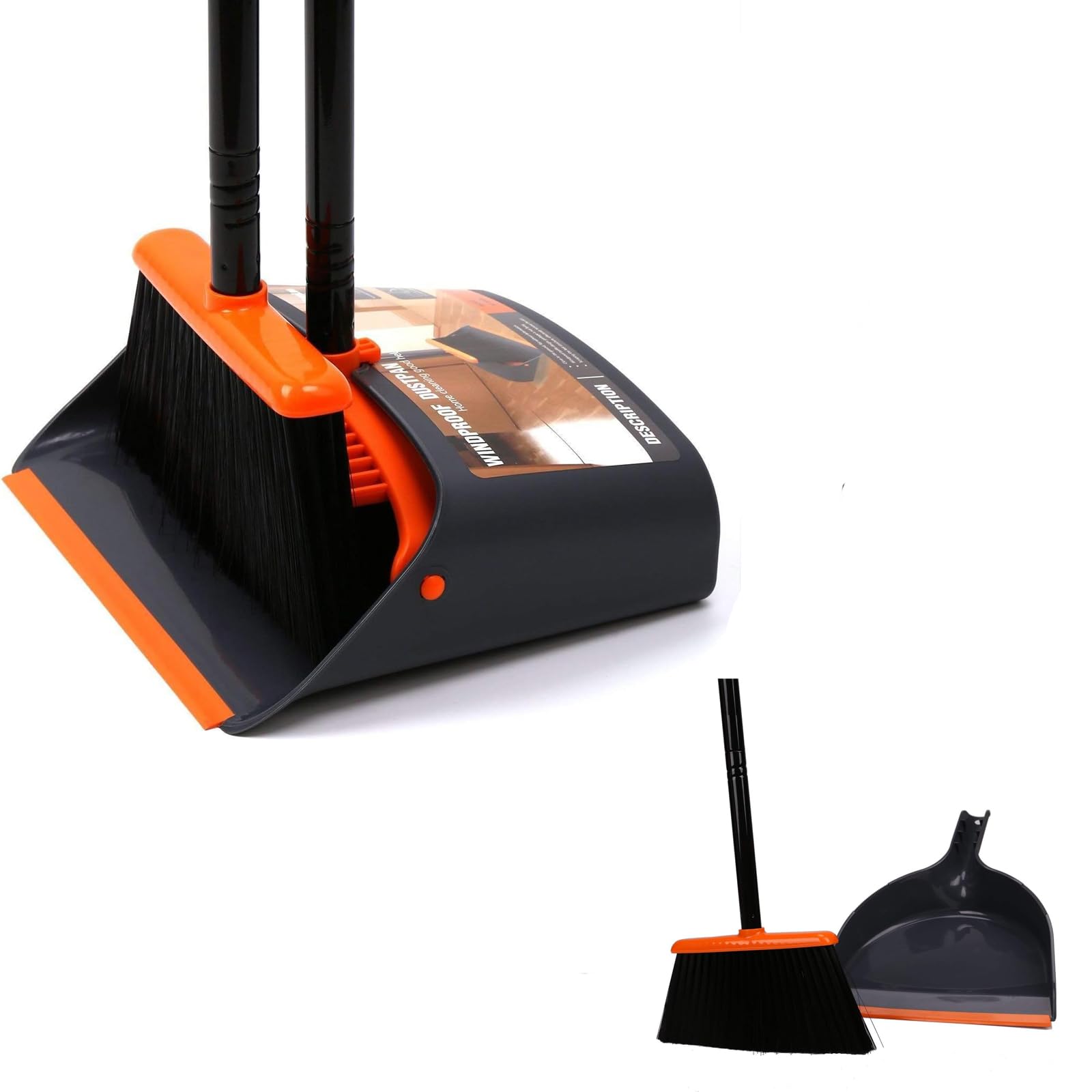 Amazon.com: TreeLen Broom and Dustpan Set and Angle Broom and