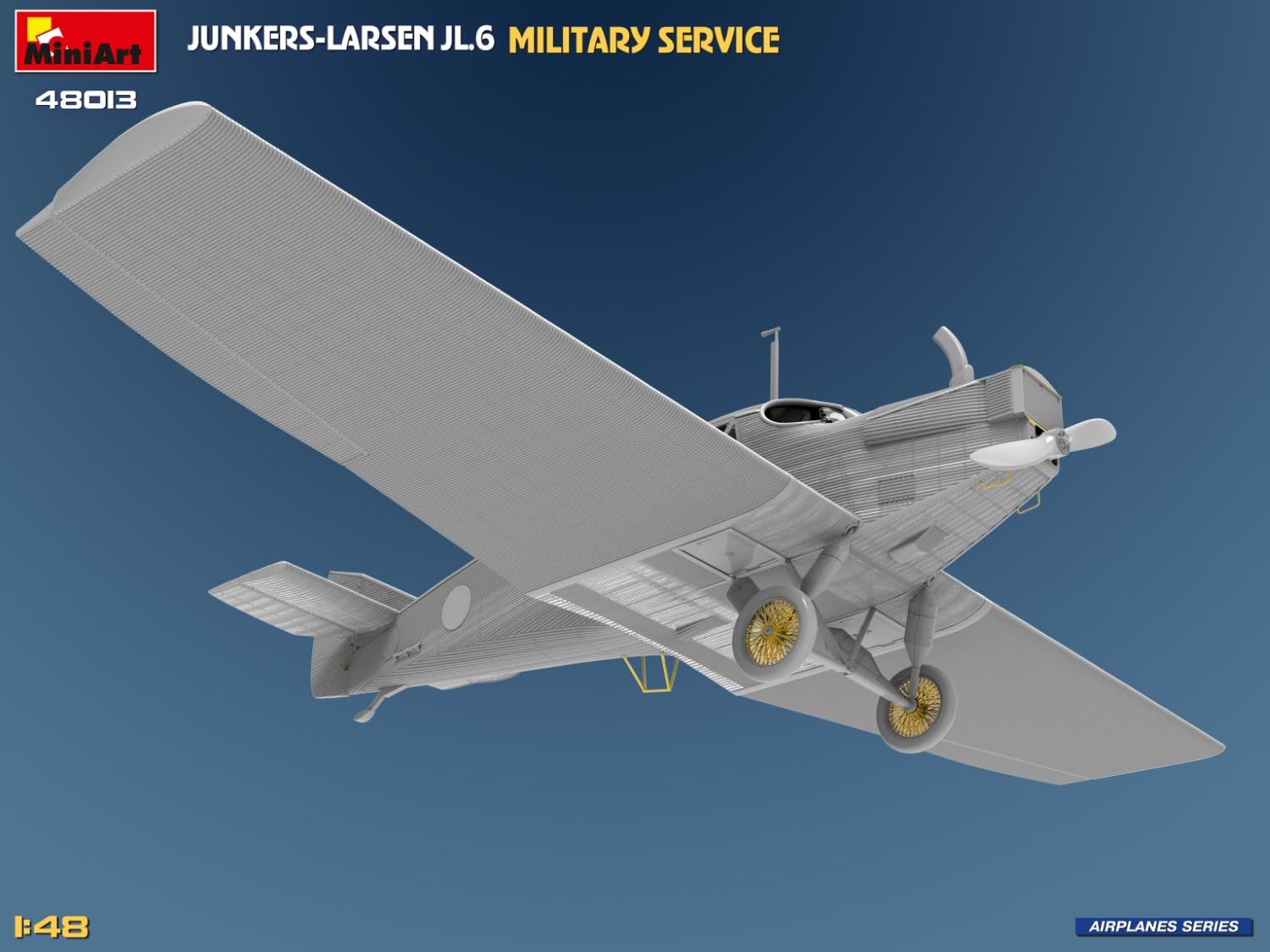 Mini Art 48013 1:48 Junkers-Larsen JL.6. Service Militaire - Reproduction fidèle, modélisme, kit Plastique, Bricolage, Loisirs, Collage, kit modèle, à Assembler