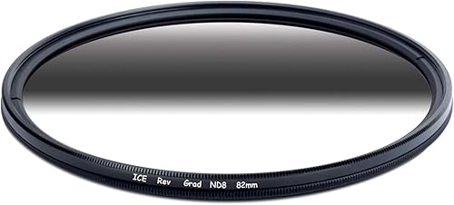 ND 82 3 de la densidad neutra del filtro de puesta de sol del grado ND8 del revés del hielo 269.0 ft m 3 paradas vidrio óptico