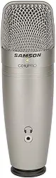Kit Microfone USB Samson C01U Pro Recording Pack Com Fone