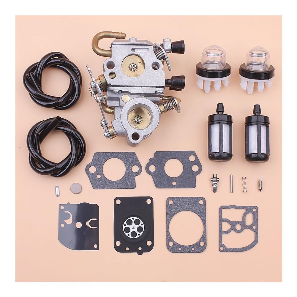Carburateur adapté pour TS410 TS420 avec filtre à carburant et kit de réparation de joint
