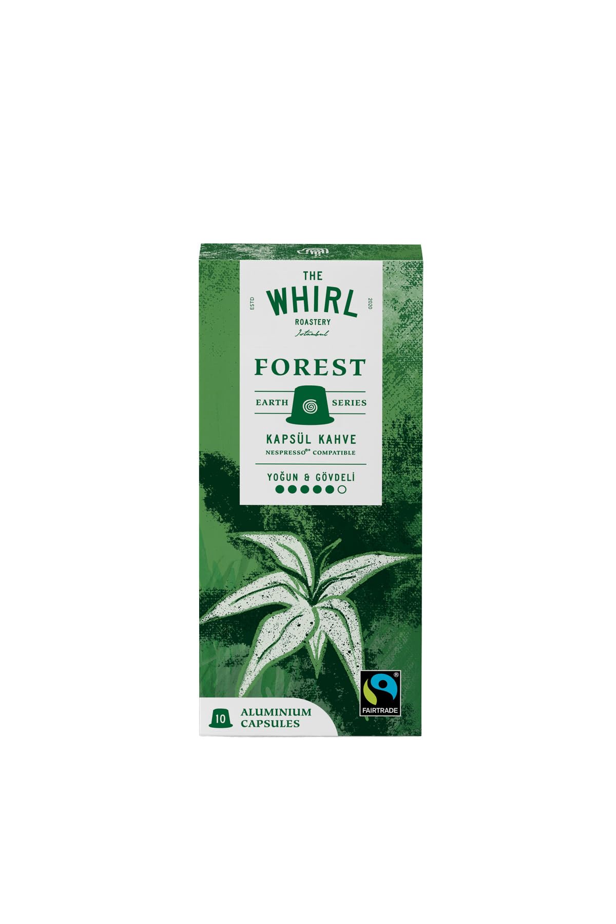 THE WHIRL Espresso Earth Series Forest Kapsül 10 Adet