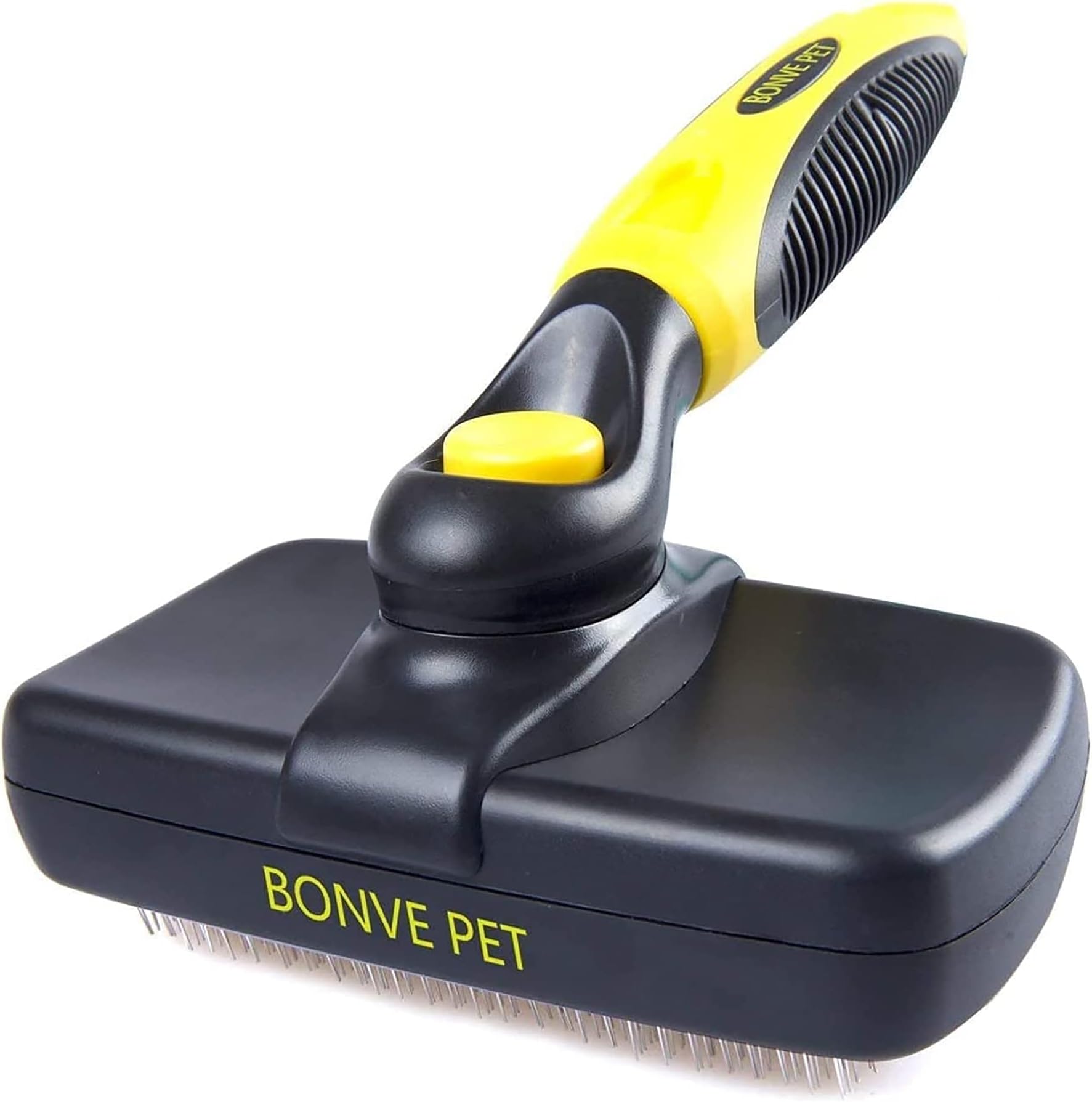Bonve PetDog Cat Brush, Professional Dog Comb and Long Hair Dog Brush, Grooming Rake for Dogs and Cats Effectively Reduces Hair Loss by Up to 95%