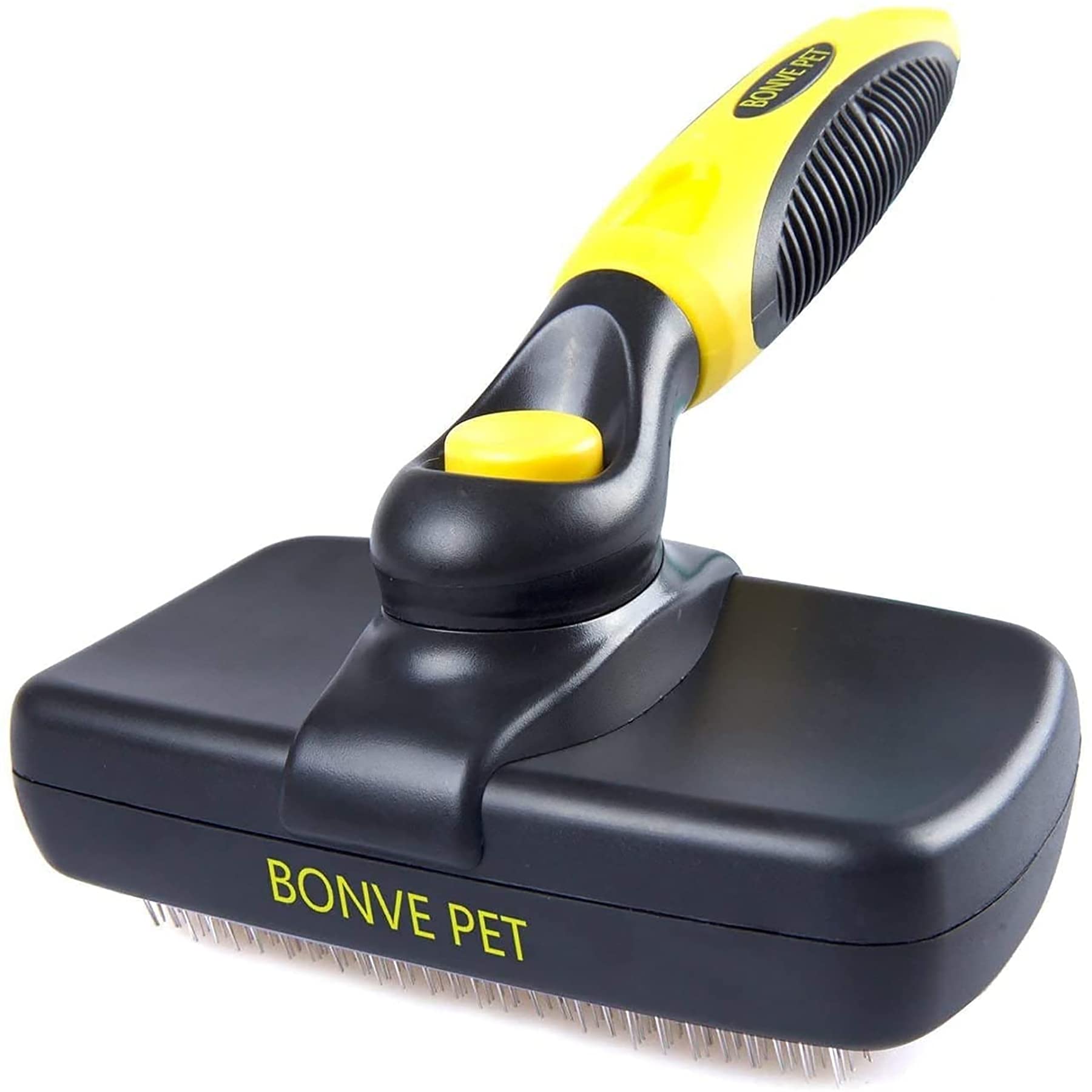 Bonve PetDog Cat Brush, Professional Dog Comb and Long Hair Dog Brush, Grooming Rake for Dogs and Cats Effectively Reduces Hair Loss by Up to 95%