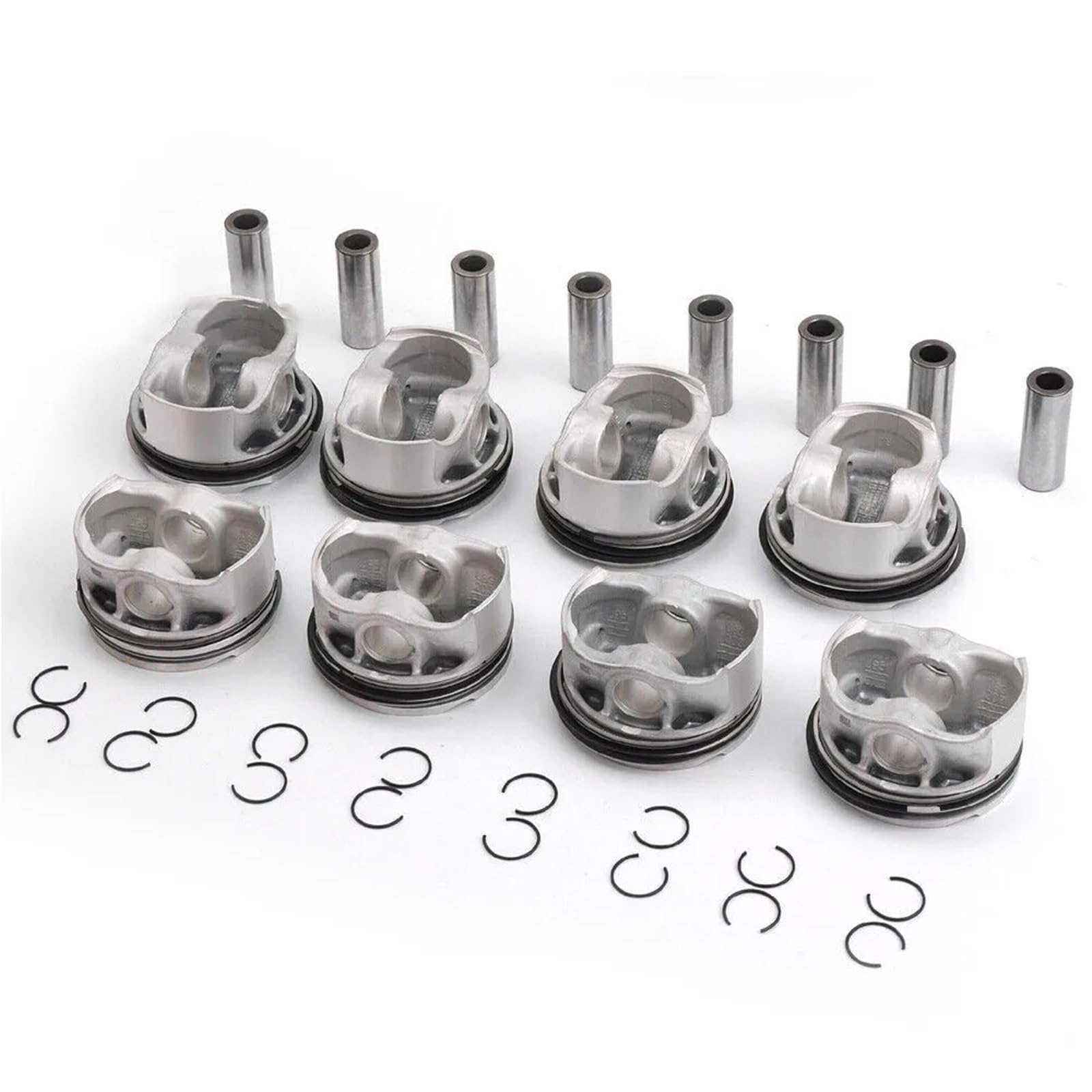 Anello Pistone Set di 8 pistoni e fasce elastiche motore N63 per BMW 550i 750i X5 F01 4.4L 11257613626 Sostituire