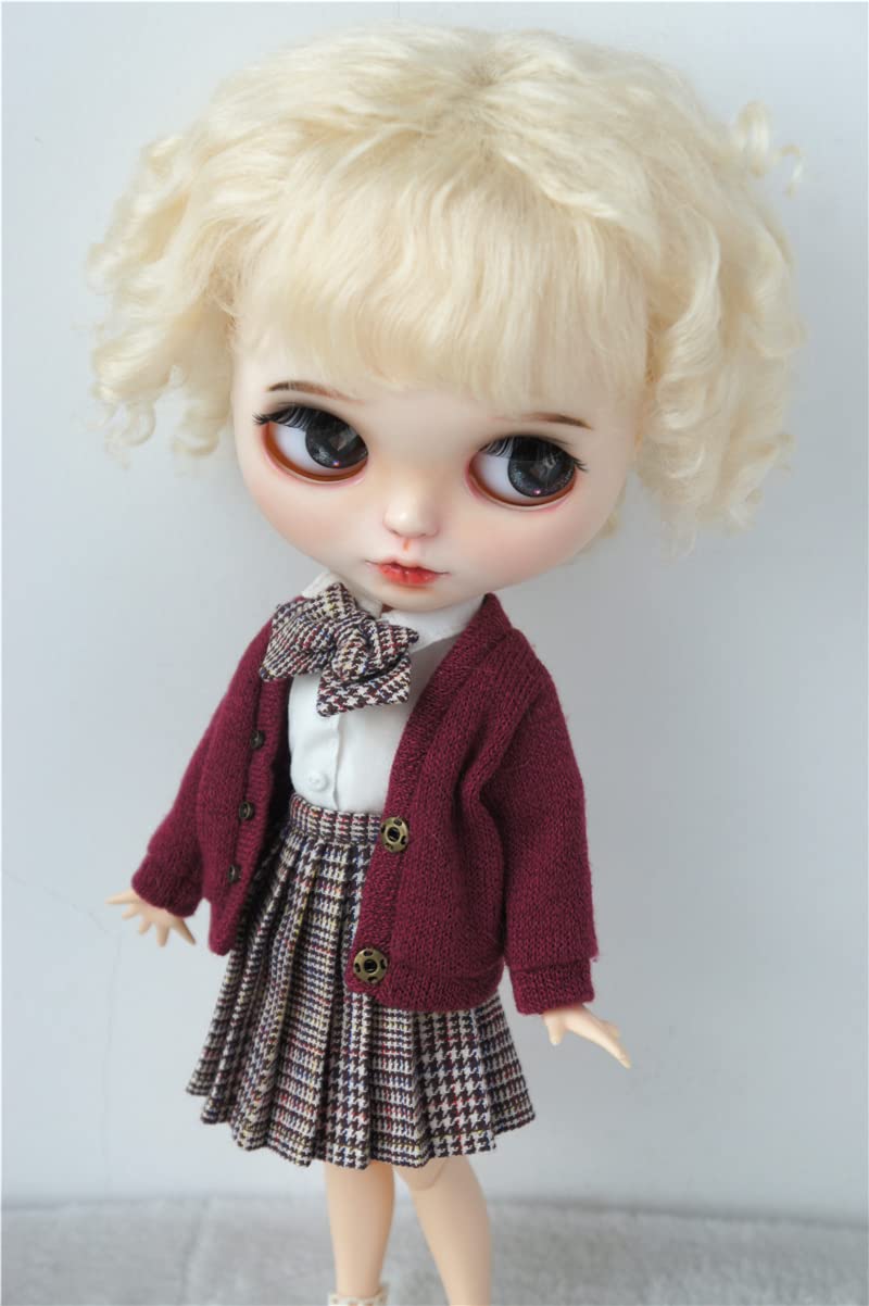 sunさま6/23迄カスタム＊プチブライス・モヘア植毛・Bメヌエットさん