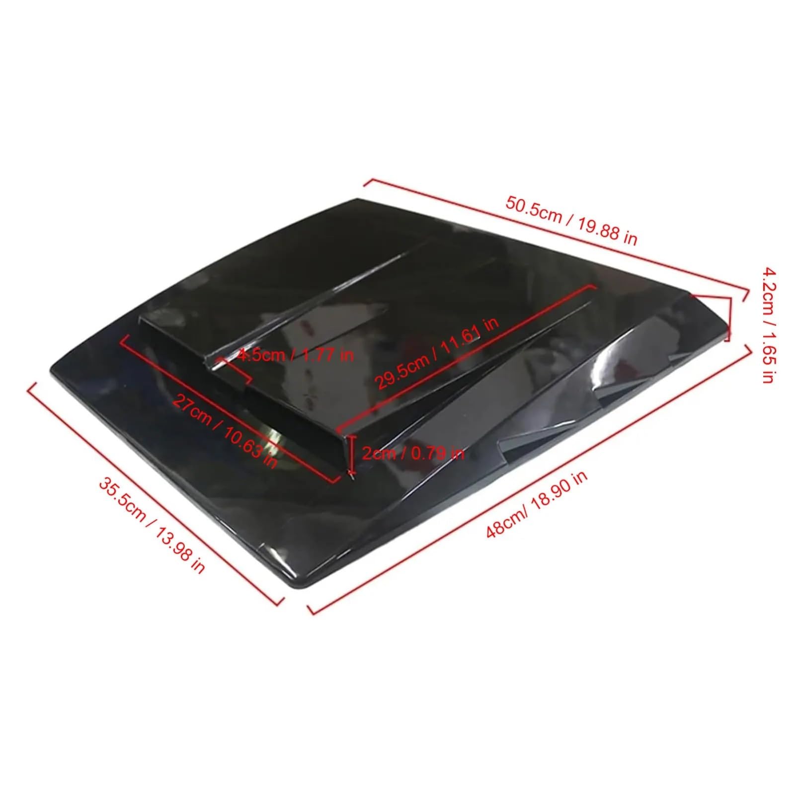 Listwa wentylacyjna maski samochodu Kratka wlotu powietrza | Osłona wlotu powietrza maski, uniwersalna do pojazdów