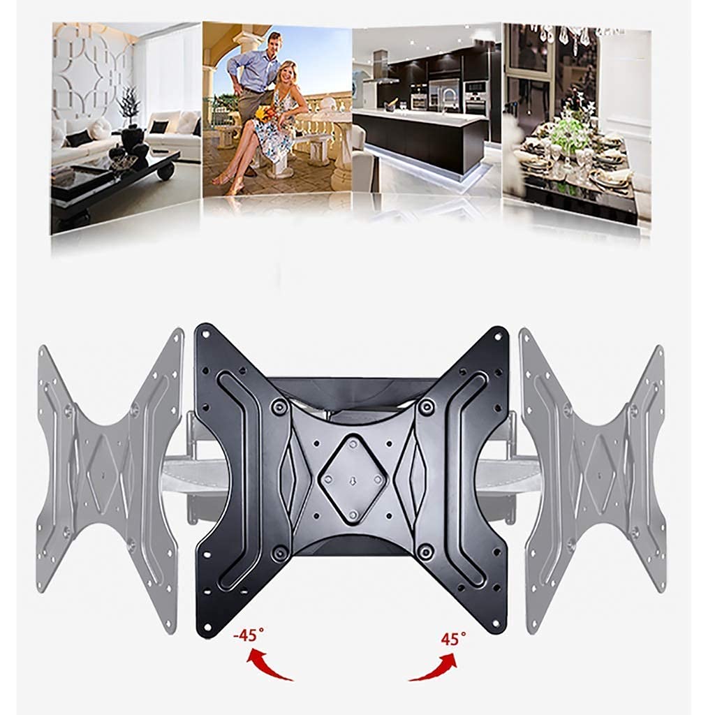 Stojak na telewizor uchwyt ścienny uniwersalny obrotowy uchwyt ścienny do telewizora 58.4-124.5 cm TV/Display TV Mount Stands TV Rack