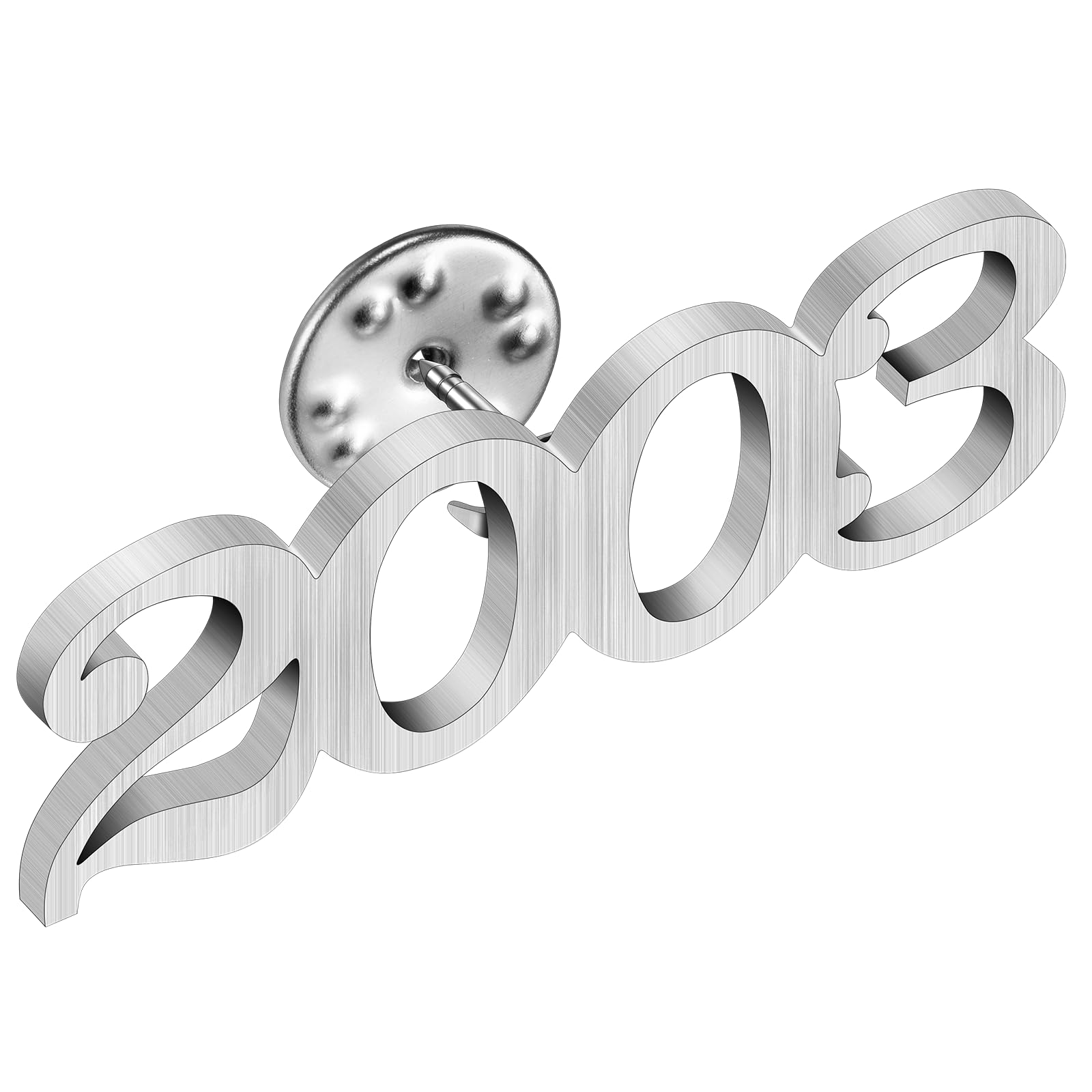 AMITER Birth Year Lapel Pin, 1970-2025 Enamel Brooch Pins Tie Tacks for Men &amp; Women Birthday, Graduation, Anniversary